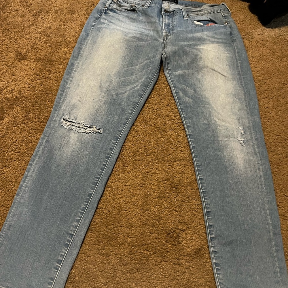 Lucky Brand Light Blue Straight Leg Jeans